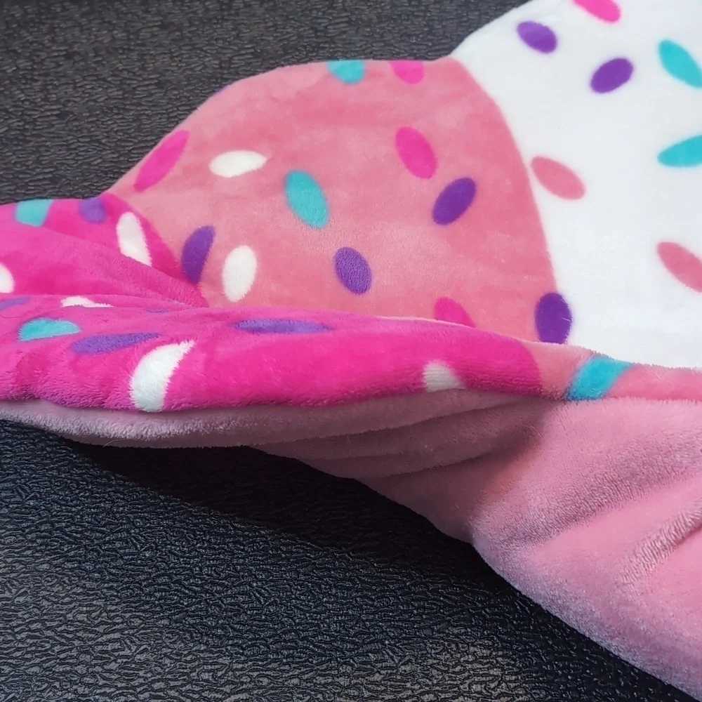 Ice Cream Unicorn Pillow And Blanket Sleeping Bag